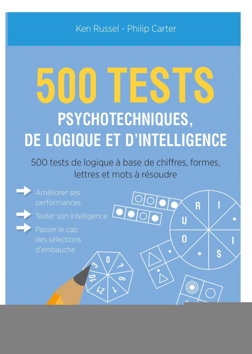 Kniha 500 test psychotechniques, de logique et d'intelligence Carter