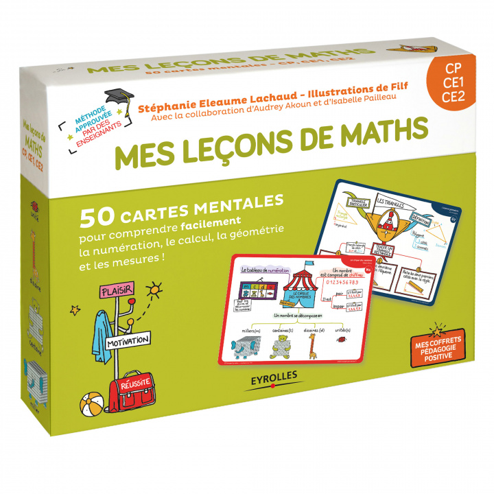 Boek Mes leçons de math CP, CE1, CE2 Eleaume Lachaud