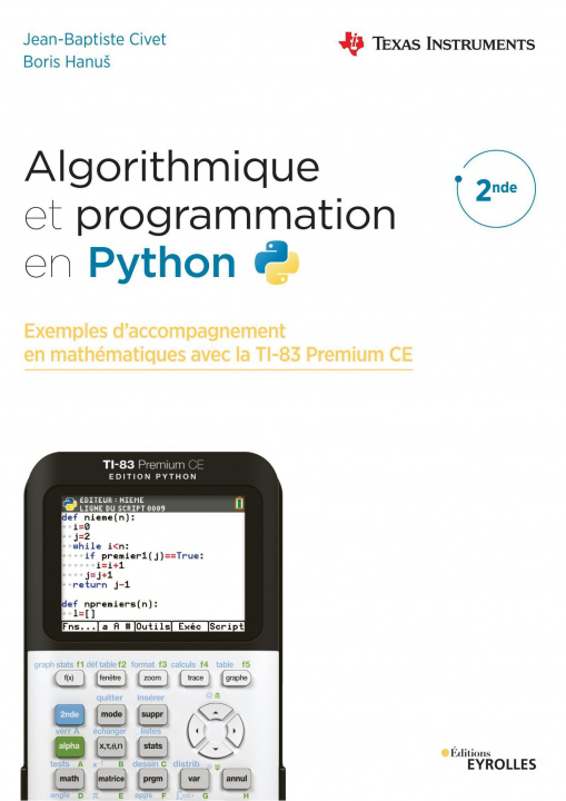 Book Algorithmique et programmation en Python Hanuš