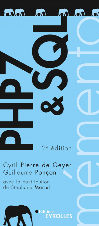 Book PHP 7 et SQL - 2e édition Ponçon