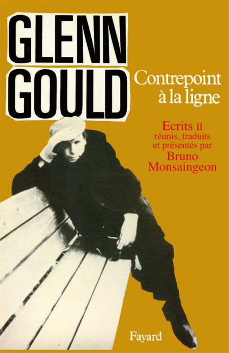 Boek Contrepoint à la ligne Glenn Gould