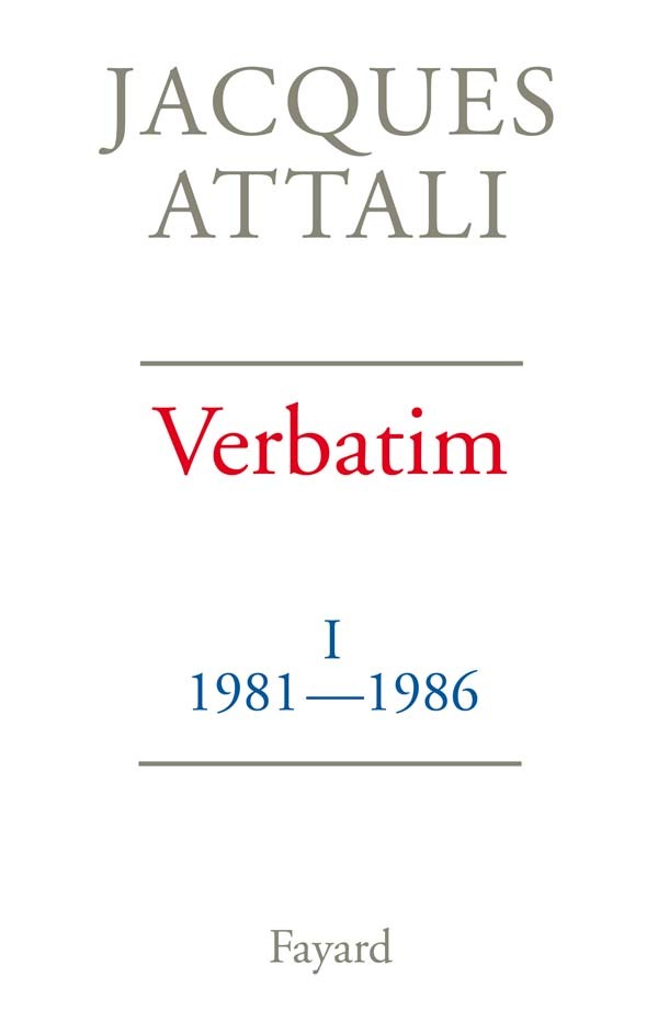 Книга Verbatim Jacques Attali