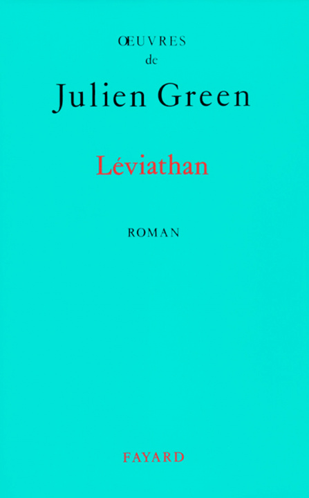 Buch Léviathan Julien Green