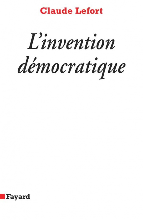 Carte L'Invention démocratique Claude Lefort