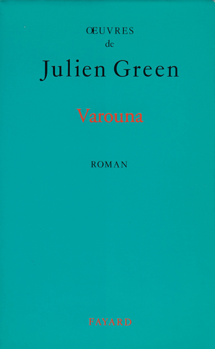 Książka Varouna Julien Green