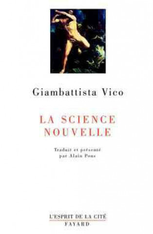 Könyv La Science nouvelle Giambattista Vico