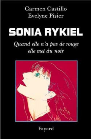 Könyv Sonia Rykiel Evelyne Pizier