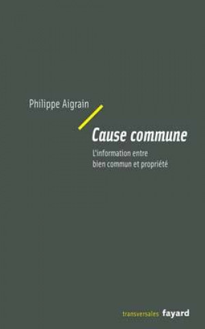 Book Cause commune Philippe Aigrain