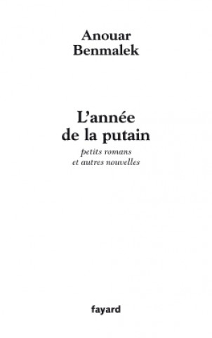 Knjiga L'année de la putain Anouar Benmalek