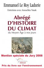 Carte Abrégé d'histoire du climat Emmanuel Le Roy Ladurie
