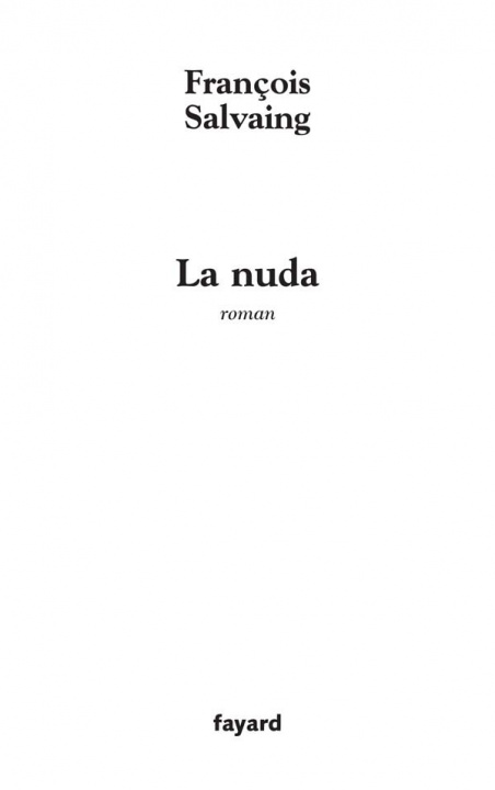 Knjiga La Nuda François Salvaing
