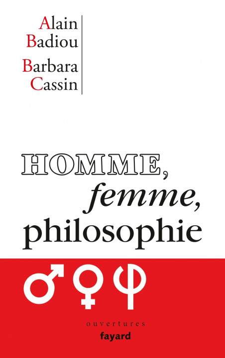 Kniha Homme, femme, philosophie Alain Badiou