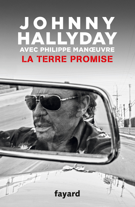 Książka La terre promise Johnny Hallyday