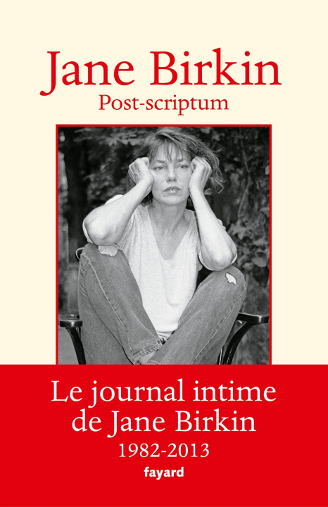 Book Post-scriptum Jane Birkin