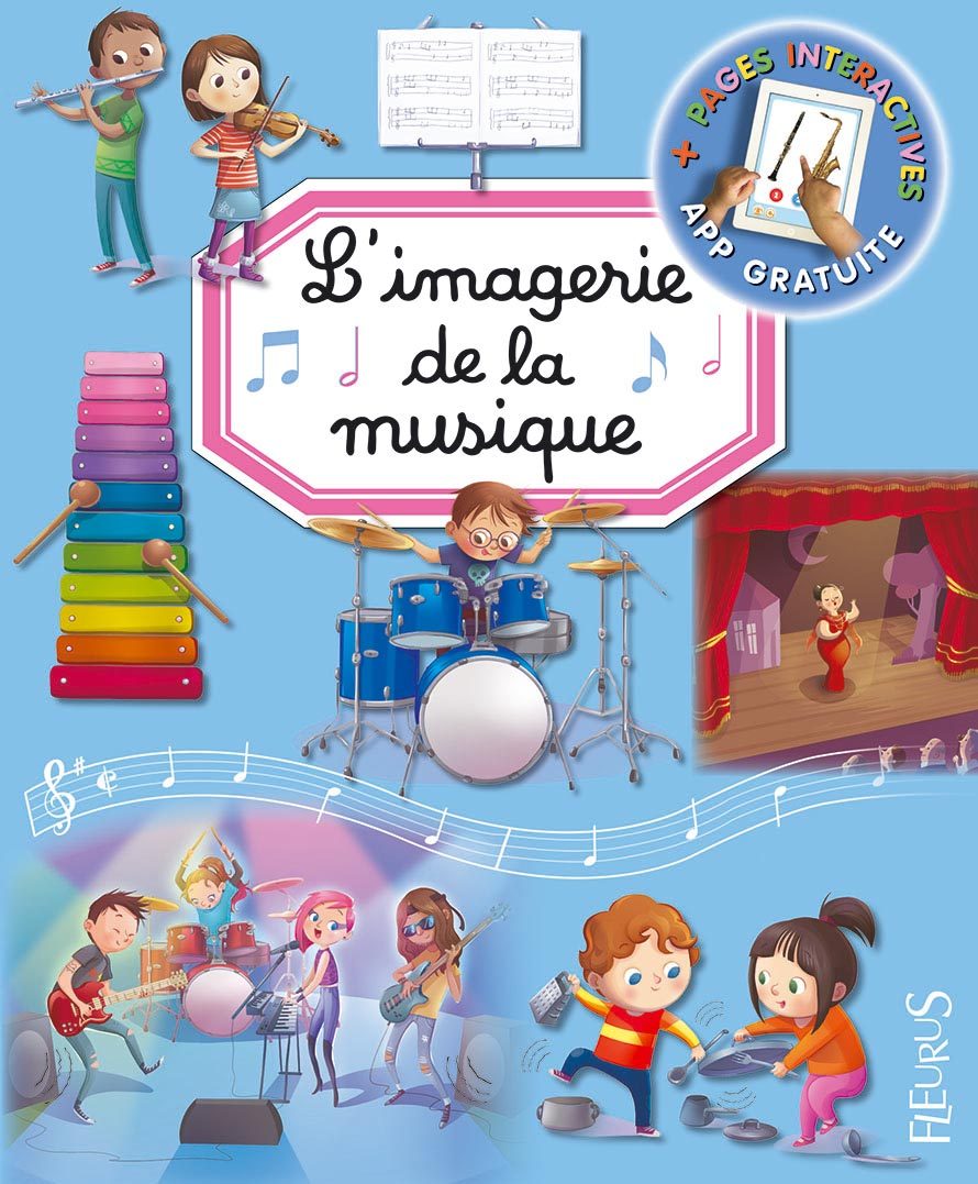 Könyv L'imagerie de la musique (interactive) 