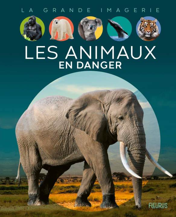 Knjiga Les animaux en danger 