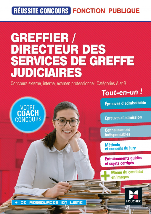 Kniha Réussite Concours - Greffier/Directeur des services de greffe judiciaires - Préparation complète Cédric Tahri