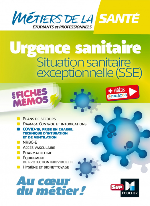 Kniha Métiers de la santé - Urgence sanitaire, situation sanitaire exceptionnelle (SSE) 