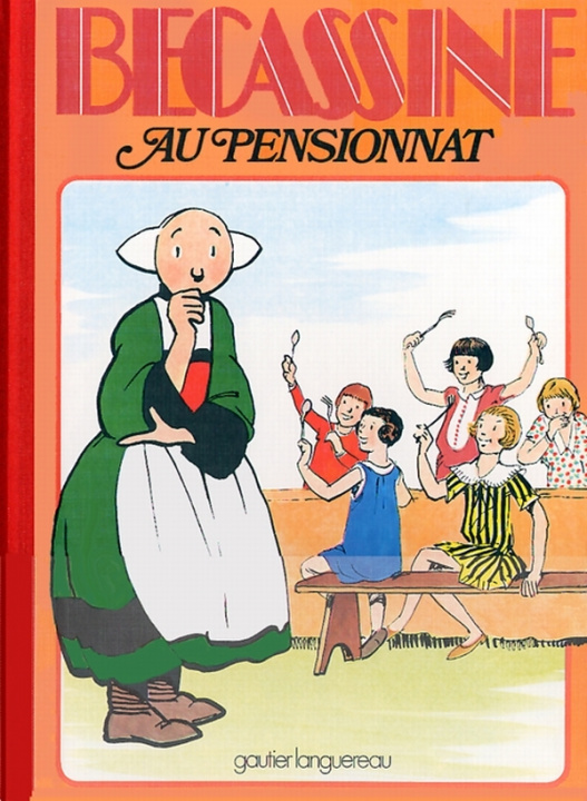 Kniha Bécassine au pensionnat Caumery