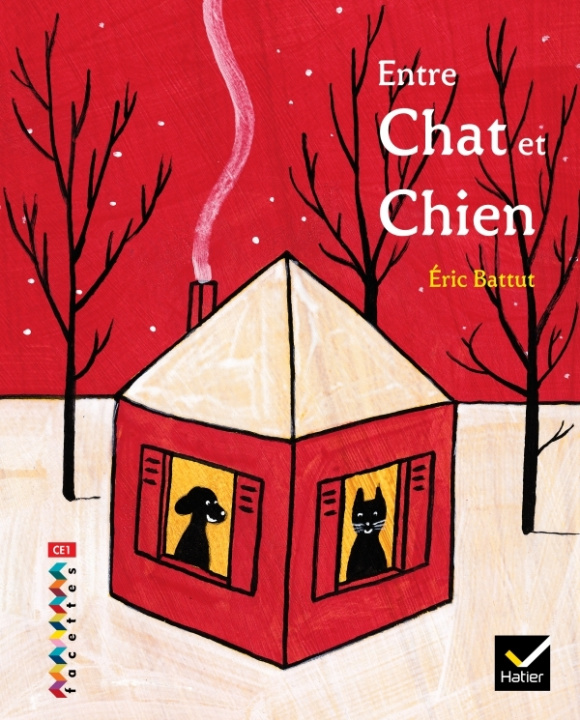 Kniha Facettes Bibliothèque CE1 - Entre Chat et Chien - Album poétique Eric Battut