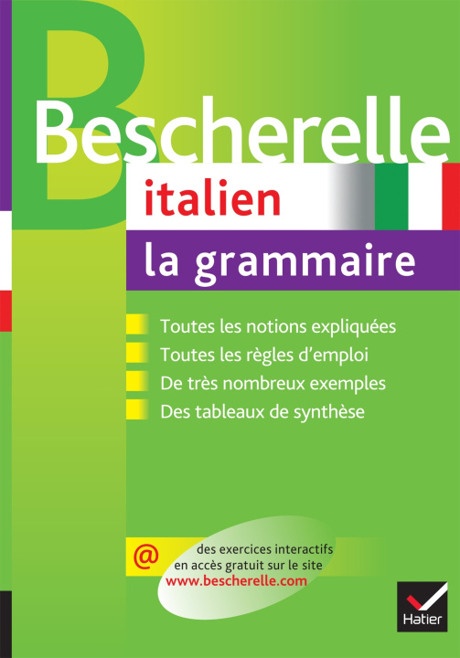 Carte Bescherelle Italien : la grammaire Gérard Genot