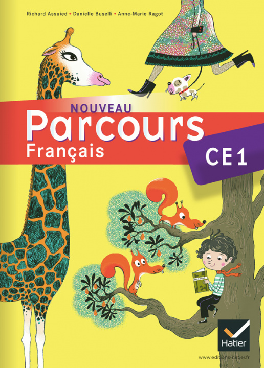 Carte Nouveau parcours francais CE1 - Livre de l'eleve Danièle Buselli