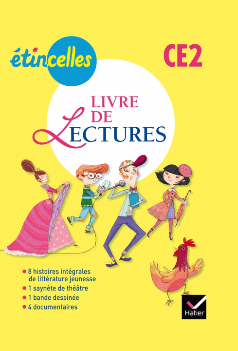 Βιβλίο Etincelles CE2 éd. 2014 - Livre de lectures Denis Chauvet