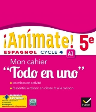 Knjiga Animate Espagnol 5e Todo en uno éd. 2016 - Cahier d'activités Marie-José Casas