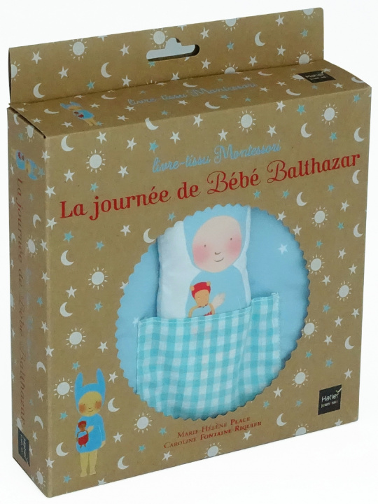 Könyv Bébé Balthazar - La journée de Bébé Balthazar - Pédagogie Montessori Marie-Hélène Place