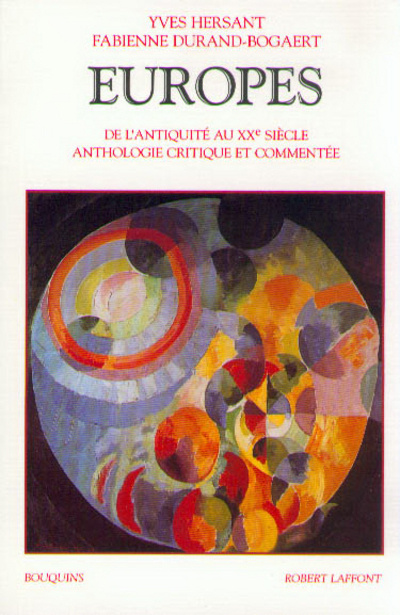 Kniha Europes de l'Antiquité au XXe siècle Yves Hersant