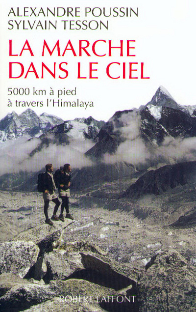 Carte La marche dans le ciel - 5000 kms à pied à travers l'Himalaya Sylvain Tesson