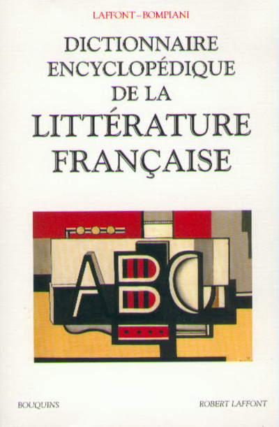 Carte Dictionnaire encyclopedique de la litterature francaise 