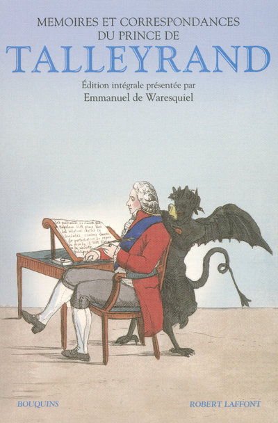 Carte Mémoires du prince de Talleyrand Charles-Maurice de Talleyrand