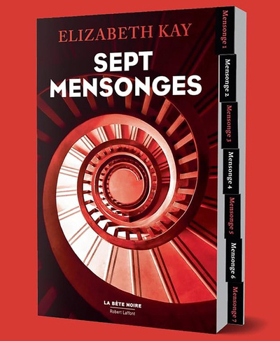Kniha Sept mensonges Elizabeth Kay