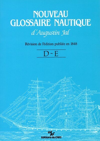 Kniha Nouveua glossaire nautique Jal - Lettes D-E 