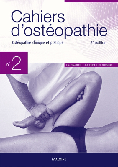 Könyv cahiers d'osteopathie n° 2, osteopathie clinique et pratique, 2e ed. Toussirot