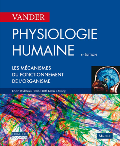 Kniha PHYSIOLOGIE HUMAINE VANDER, 6E ED. Vander