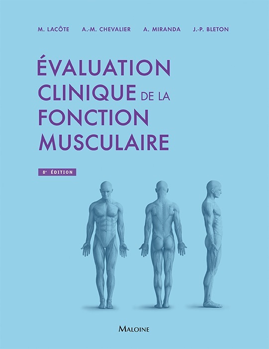 Kniha Evaluation clinique de la fonction musculaire, 8e éd. Chevalier