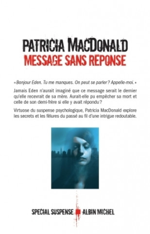 Knjiga Message sans réponse Patricia MacDonald