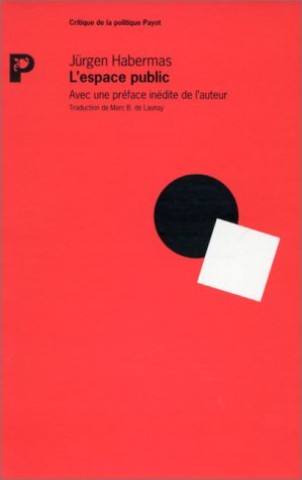 Carte L'Espace public Habermas