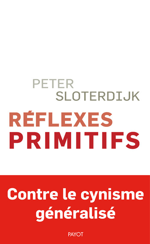 Könyv Réflexes primitifs Sloterdijk