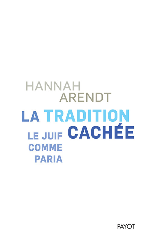 Książka La Tradition cachée Arendt