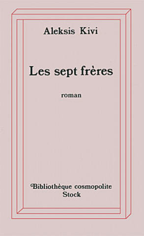 Boek Les sept frères Aleksis Kivi
