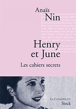 Kniha Henry et June. Les cahiers secrets Anaïs Nin