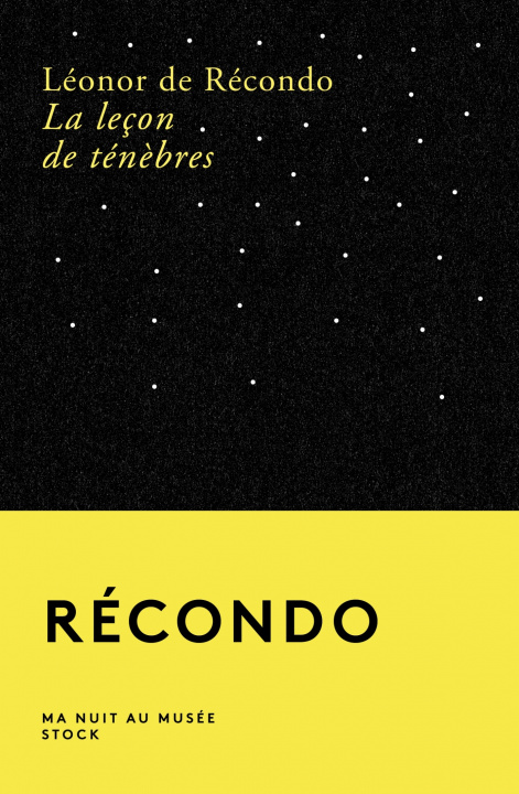 Kniha La leçon de ténèbres Léonor de Récondo