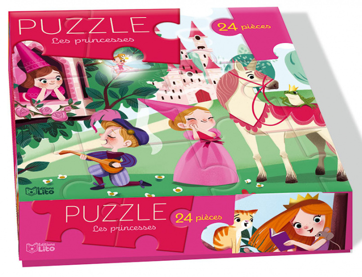 Knjiga MES PUZZLES LES PRINCESSES 