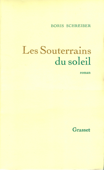 Carte Les souterrains du soleil Boris Schreiber