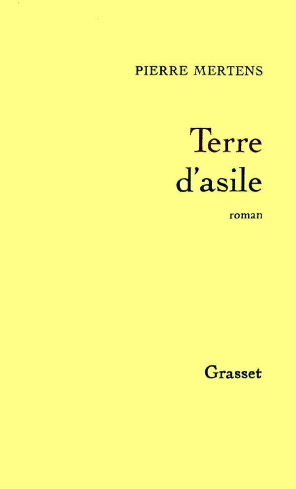 Buch Terre d'asile Pierre Mertens