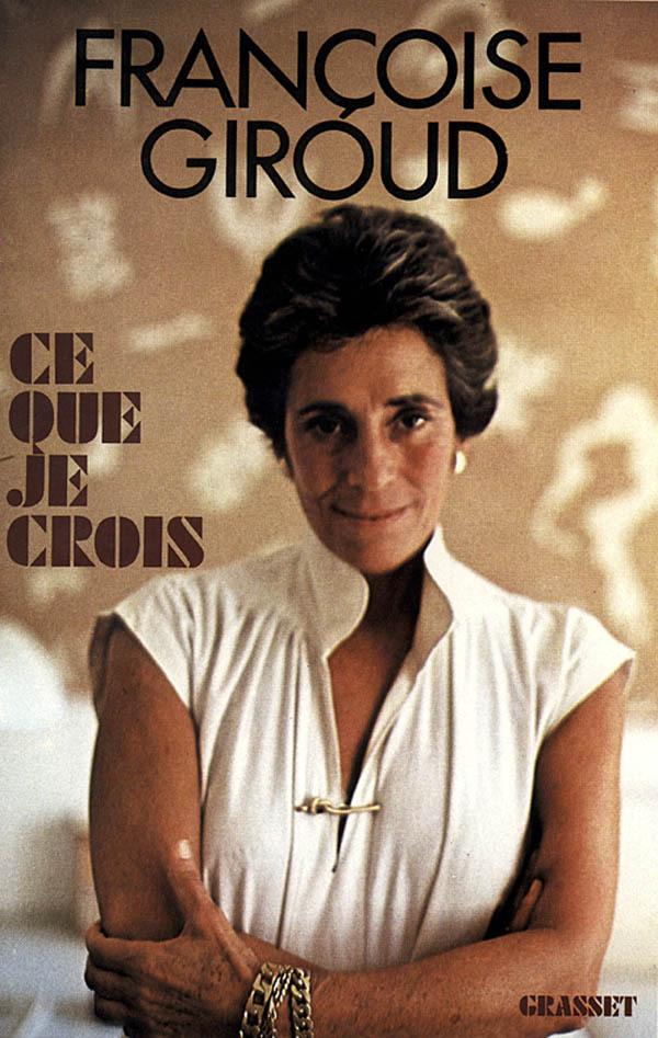 Βιβλίο Ce que je crois Françoise Giroud