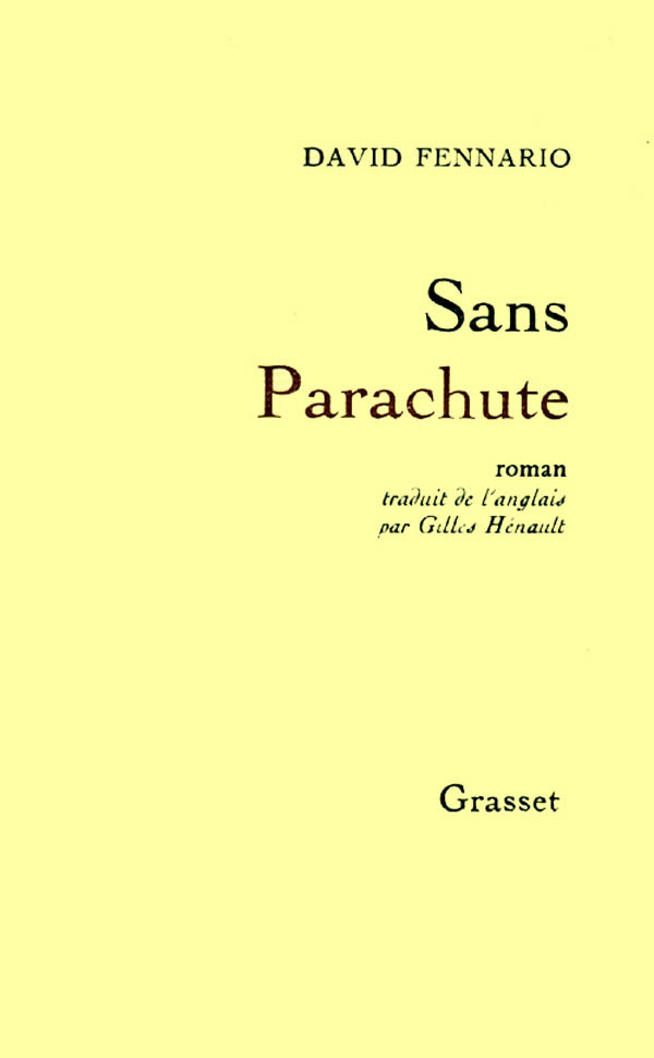 Kniha SANS PARACHUTE David Fennario
